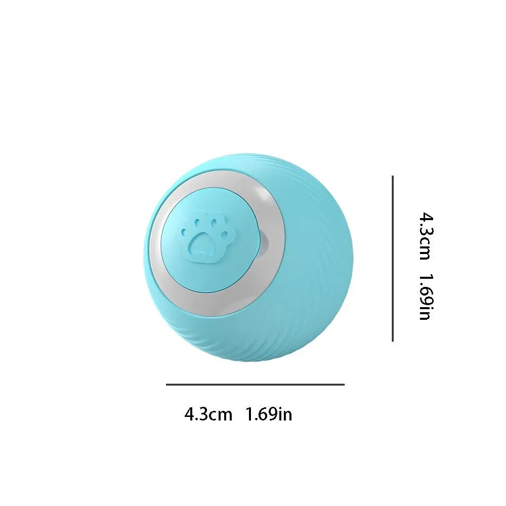 USB Rechargeable Interactive Smart Rolling Ball - Engaging Cat & Dog Toy for Endless Fun!